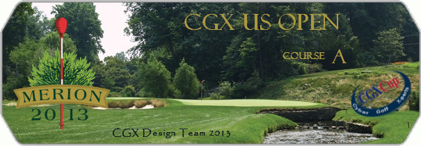 CGX Merion Golf Club 2013 A logo