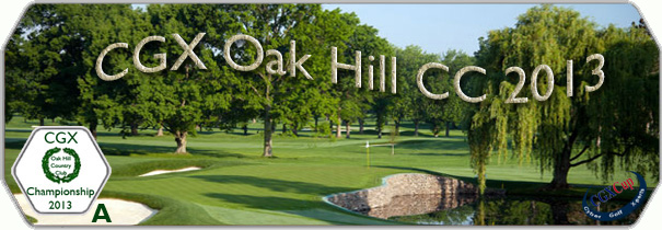 CGX Oak Hill East Course 2013 A logo